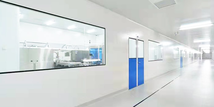 揚子江制藥車間萬級無塵室無塵凈化系統(tǒng)