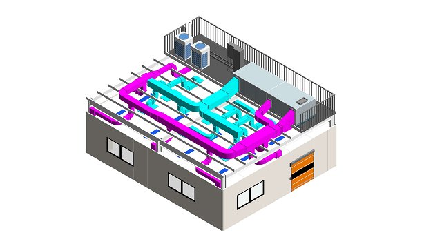 恒溫恒濕設備布置圖