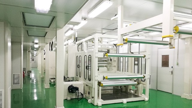 化學涂布線生產車間-寧波綜研